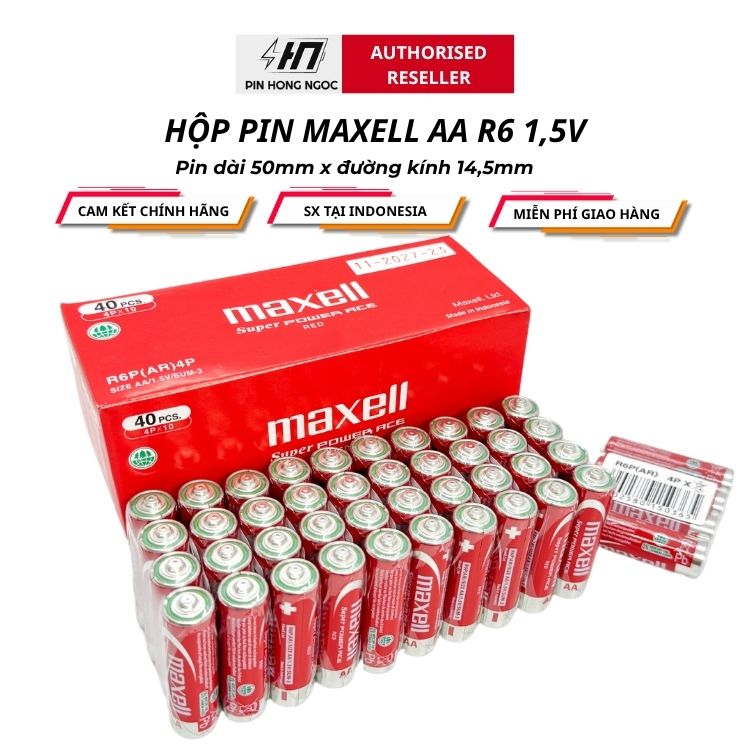 Các dòng Pin Maxell phổ biến nhất tại Việt Nam – Địa chỉ mua uy tín