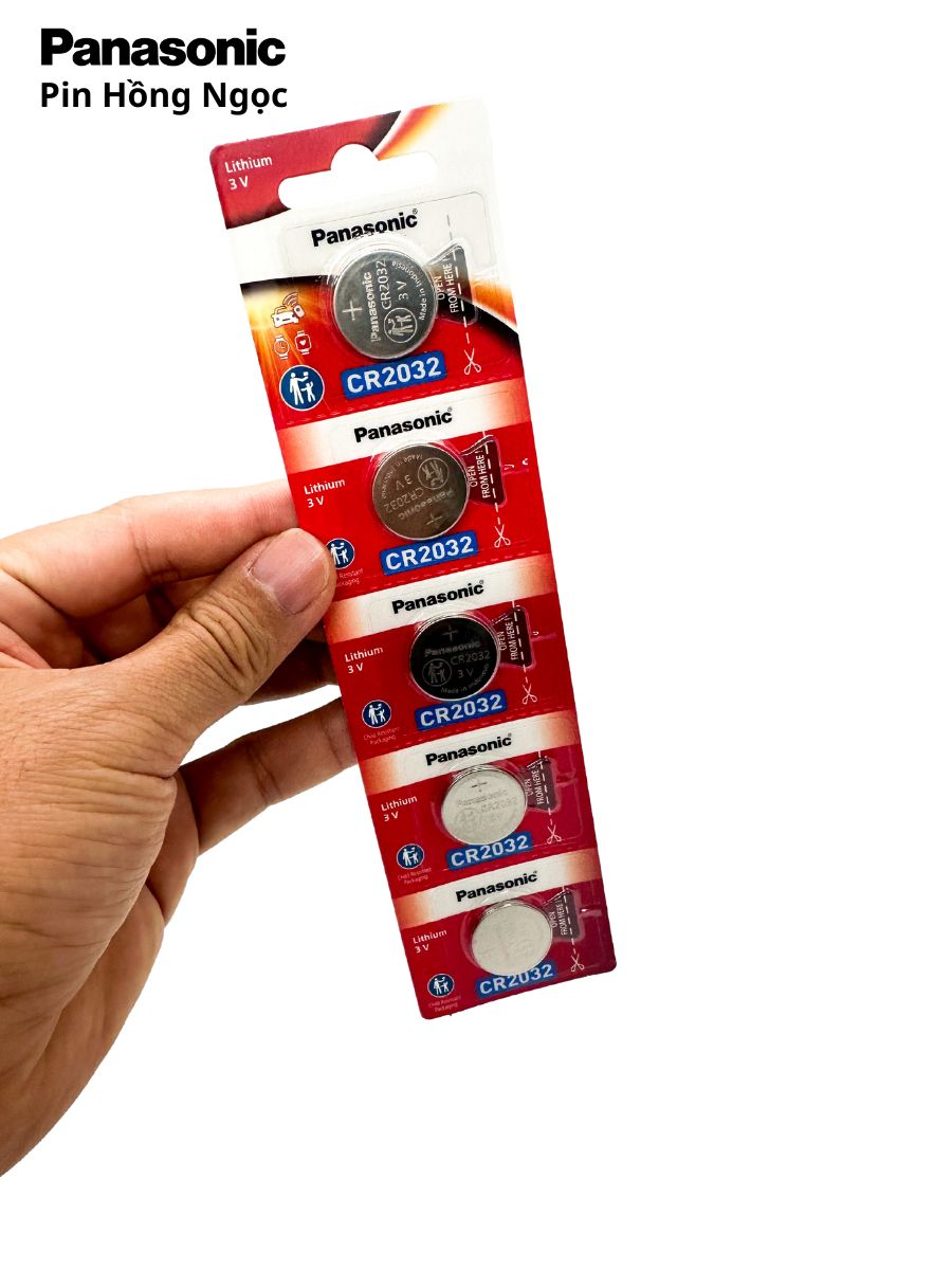 Pin CR2032 Panasonic Lithium 3V