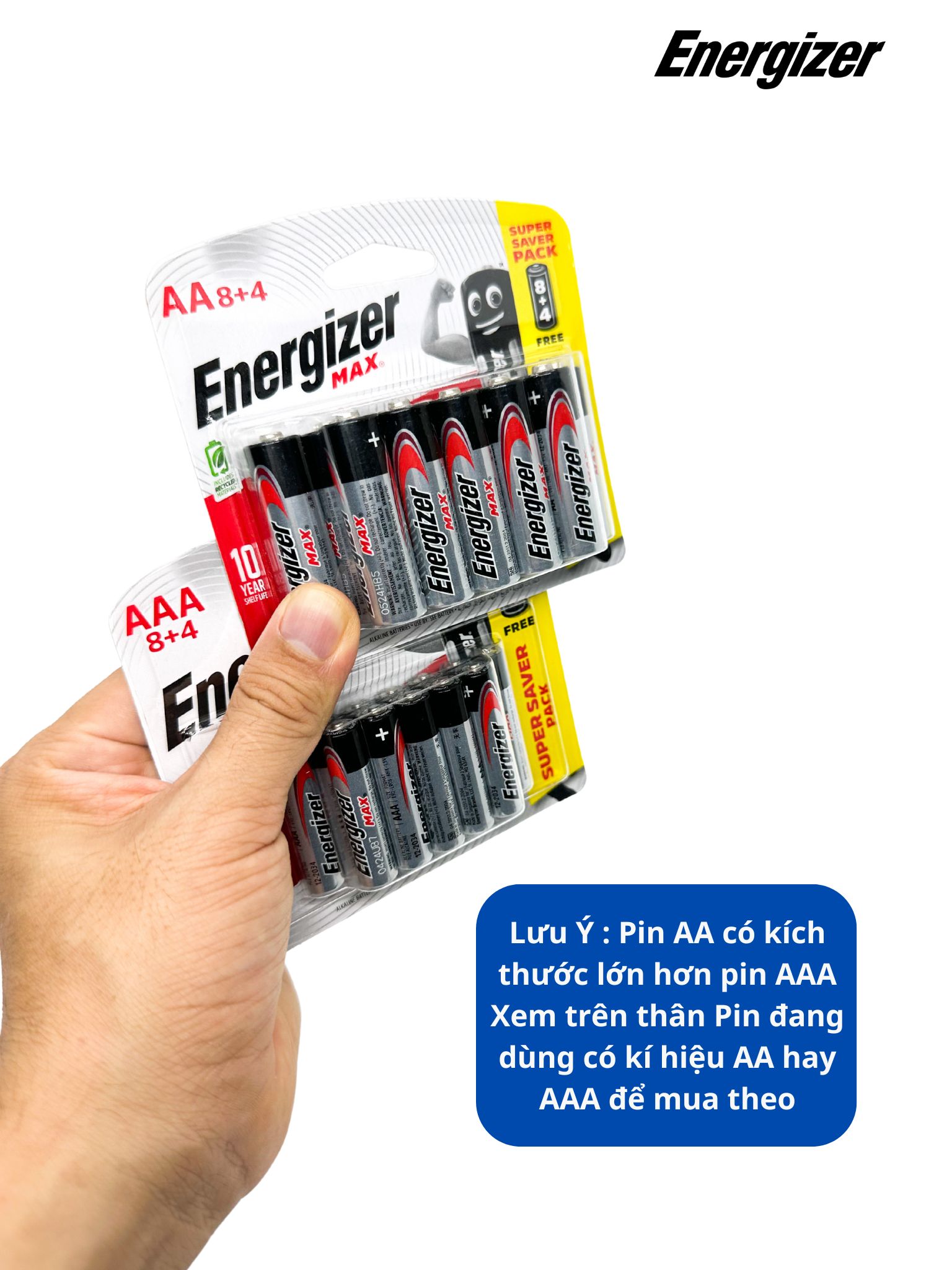 So sánh Pin Energizer với các thương hiệu pin nổi tiếng: Nên chọn loại nào tốt nhất?
