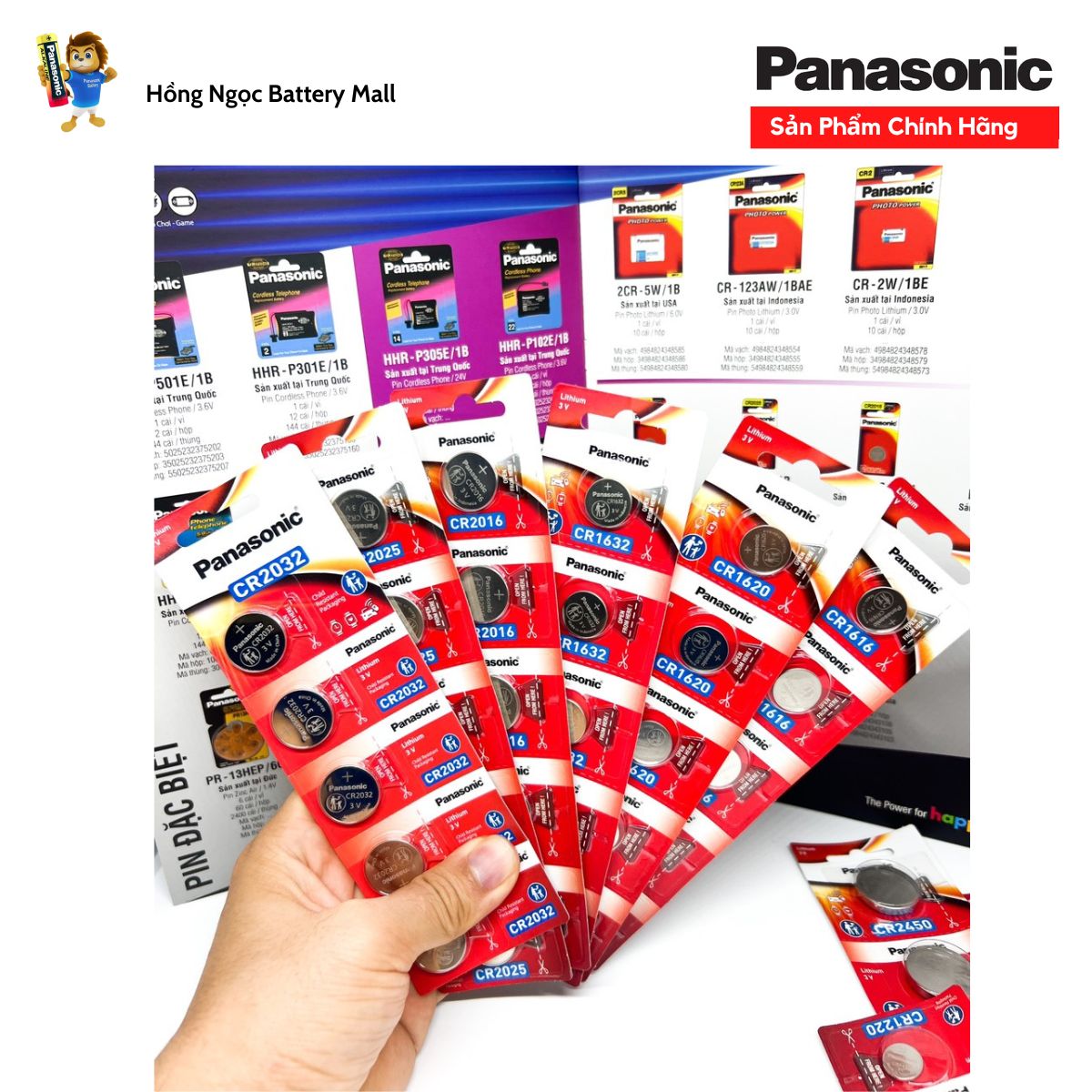 Nhà Phân Phối Pin Panasonic Tại Bắc Giang , Bắc Ninh , Hà Nội , Hải Phòng , Quảng Ninh , Hưng Yên , Hải Dương , Vĩnh Phúc