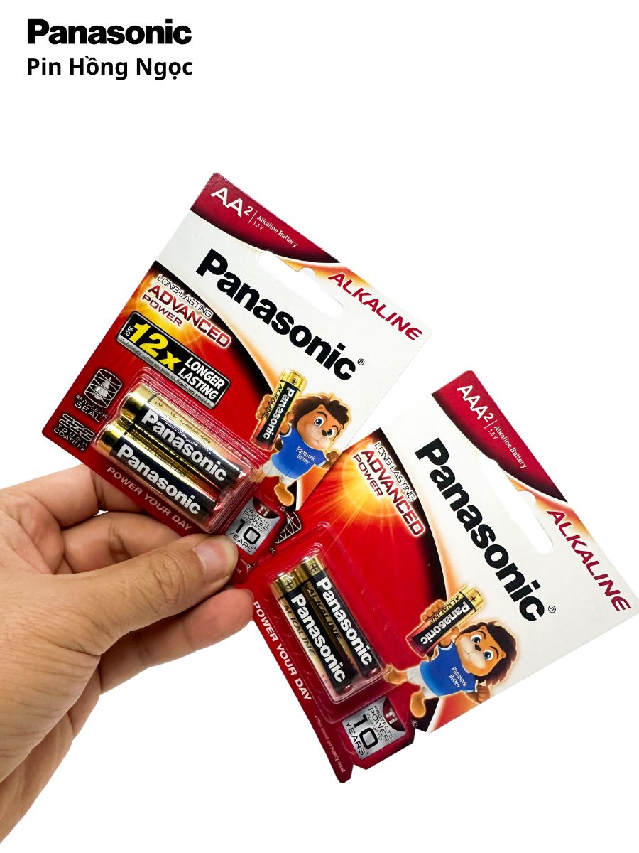 Pin AA Panasonic và Pin AAA Panasonic 1,5V