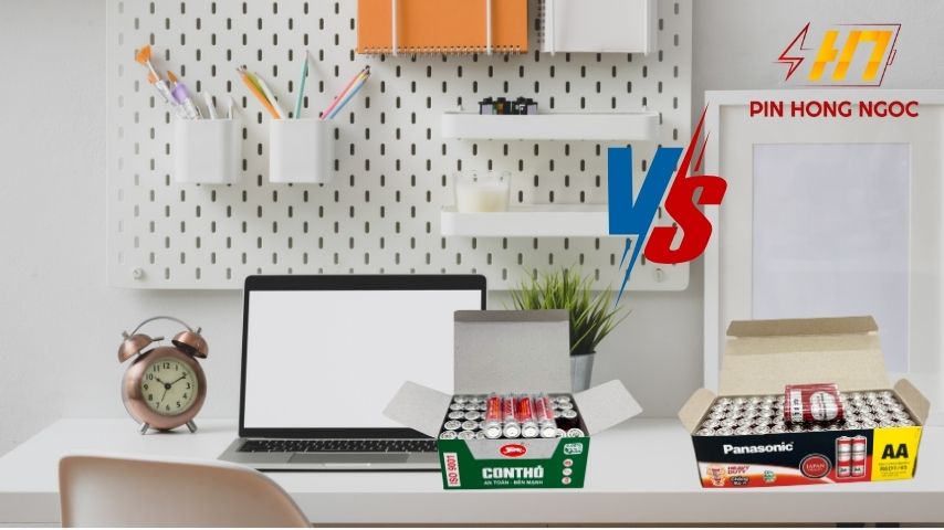 So sánh pin Con Thỏ R6P và Panasonic Hi-Top R6DT – Nên chọn loại nào cho thiết bị của bạn?