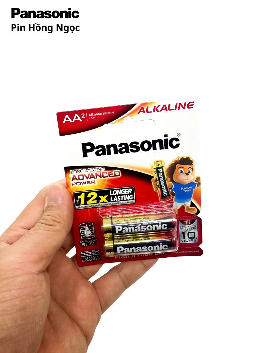 Pin AA Panasonic Alkaline có bền không ?