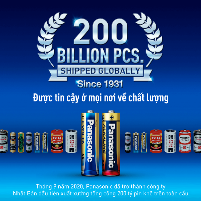 Bảng Giá Sỉ Pin Panasonic Tháng 12/2025 – Giữ Giá T10 & Thông Báo Tăng 10% Từ 01/2026
