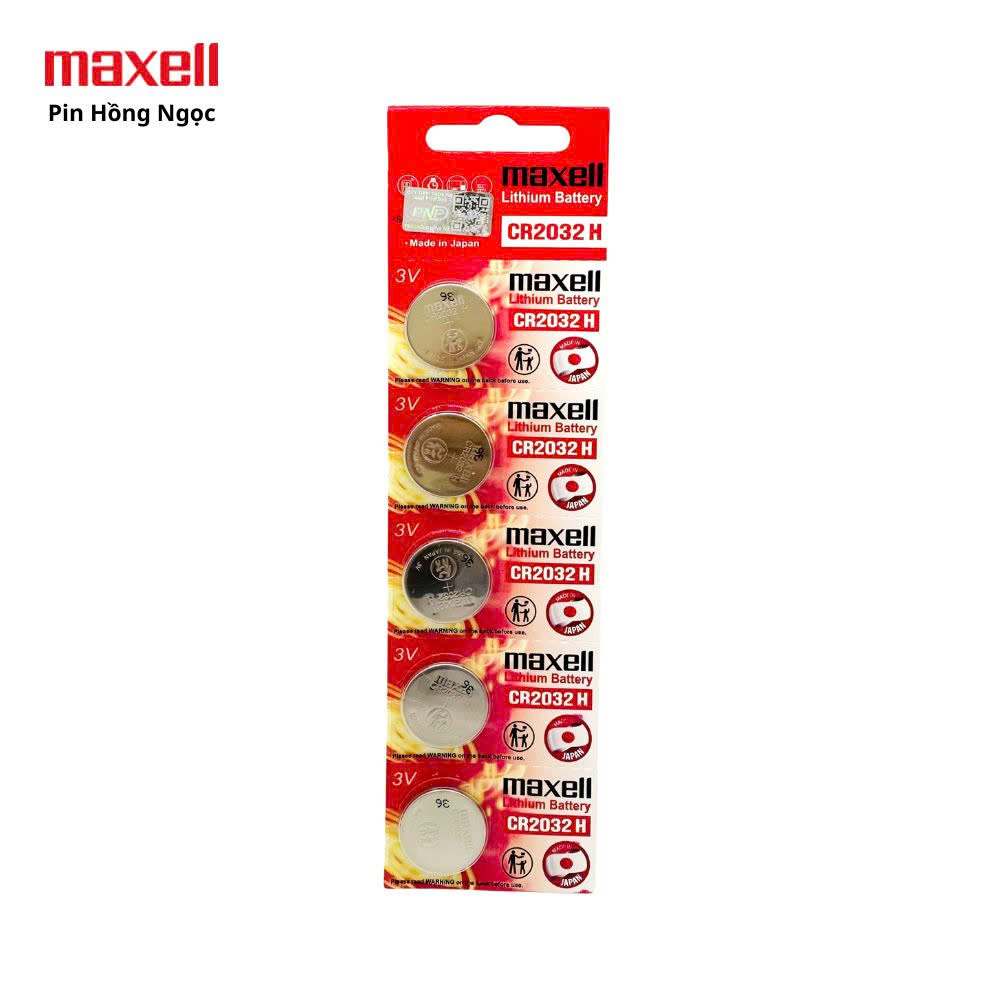 Pin Cr2032 Maxell cách nhận biết chính hãng và mua ở đâu uy tín