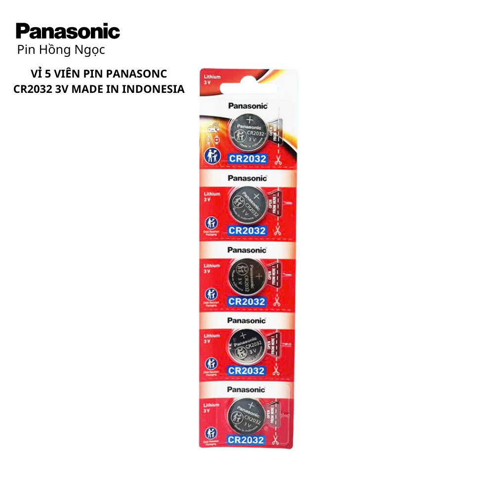 Pin Panasonic Cr2032 chính hãng mua ở đâu, giá bao nhiêu