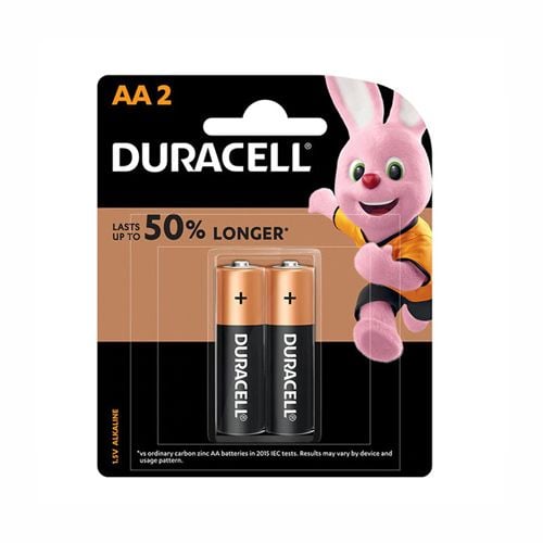 Pin Duracell Alkaline Coppertop AA vỉ 2