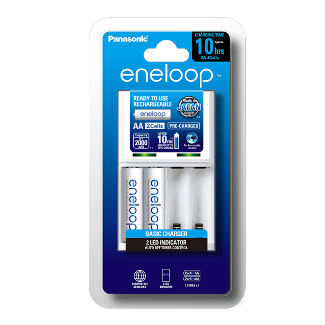 Bộ sạc pin Panasonic Eneloop BQ-CC51 chính hãng