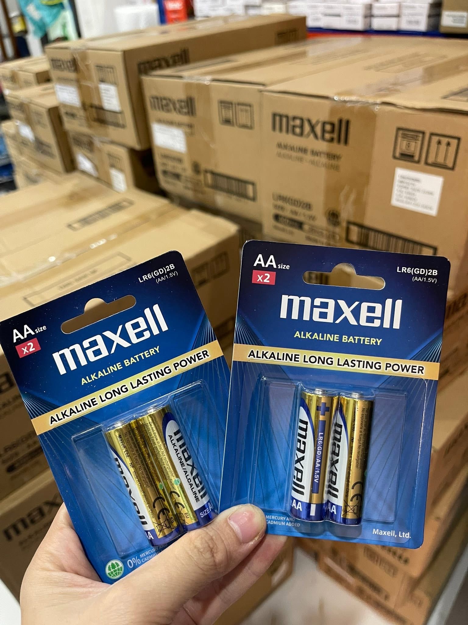 Nhà phân phối pin Maxell chính hãng tại Pin Hồng Ngọc