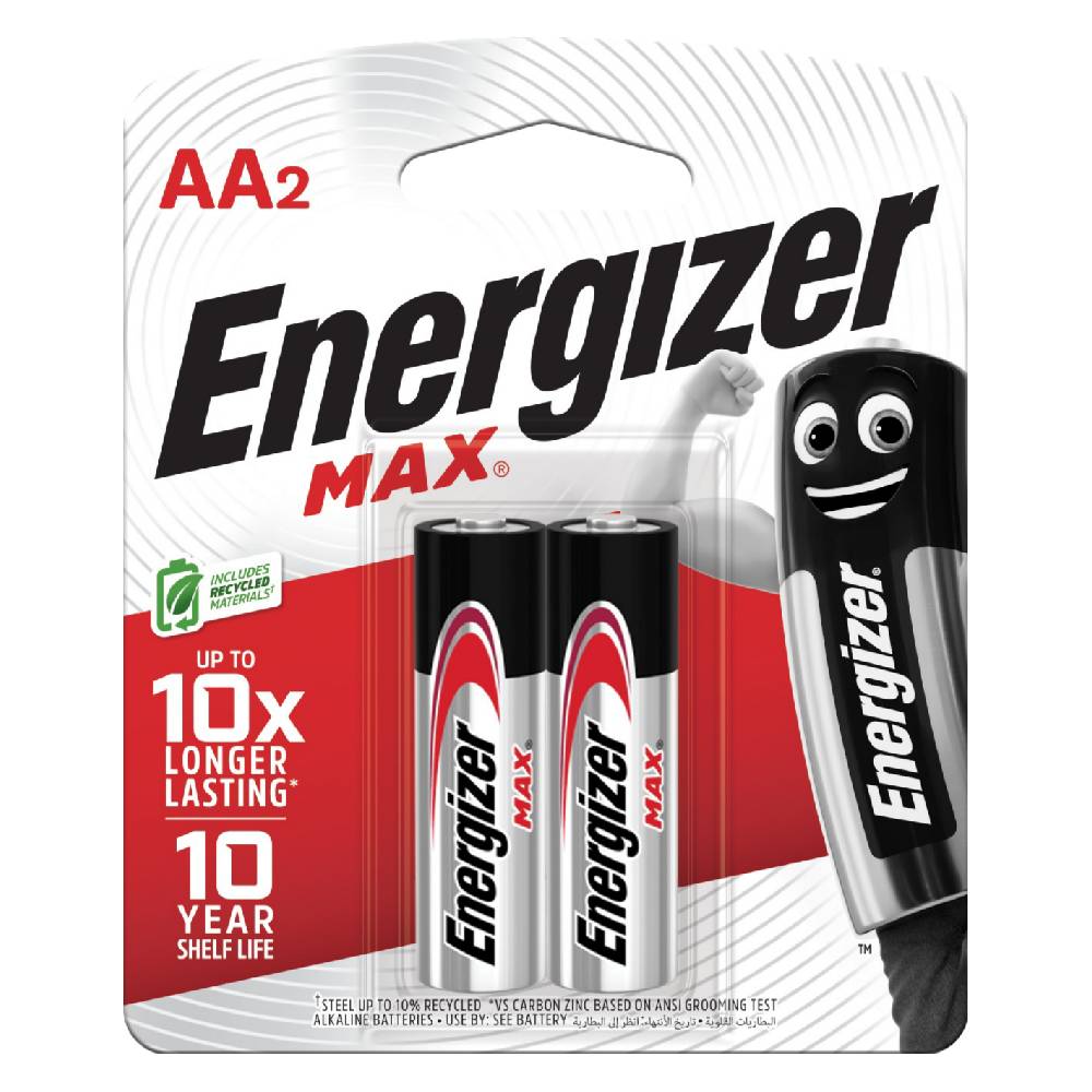Pin Energizer Max AA E91 BP2