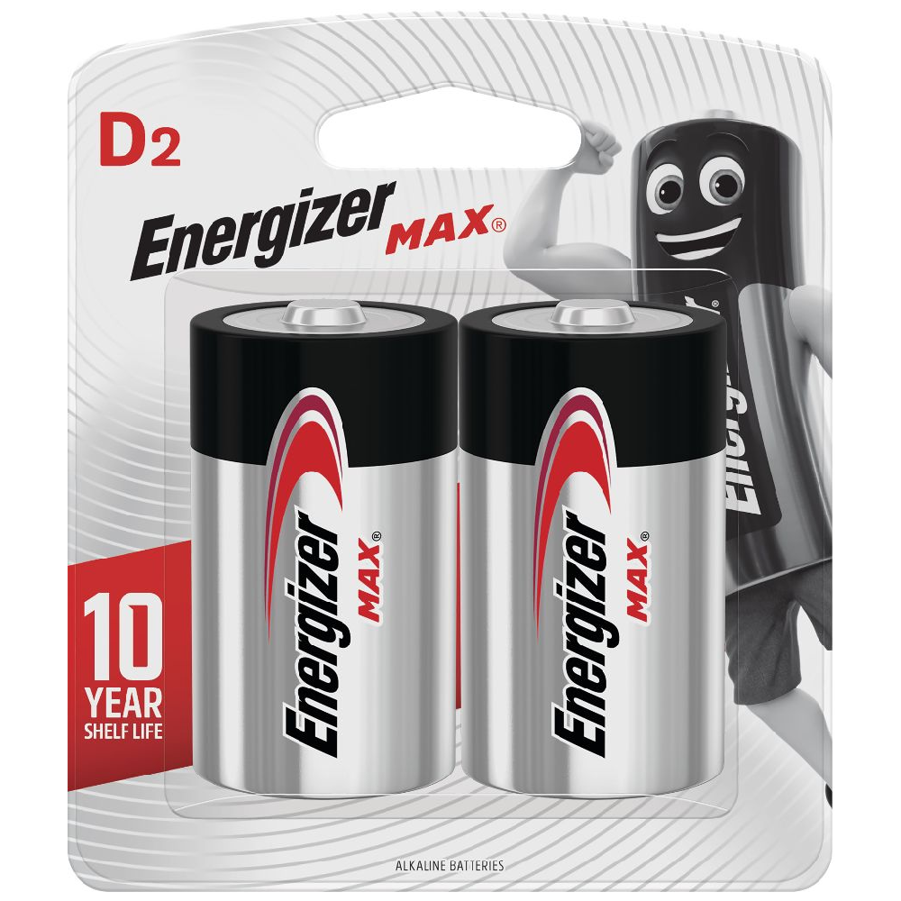Pin đại Energizer Max D E95 BP2 chính hãng