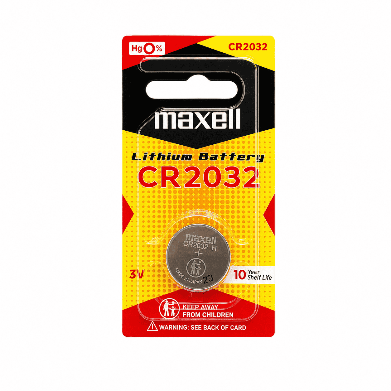 Pin Maxell CR2032H 3V chính hãng dùng cho smartkey remote cân điện tử