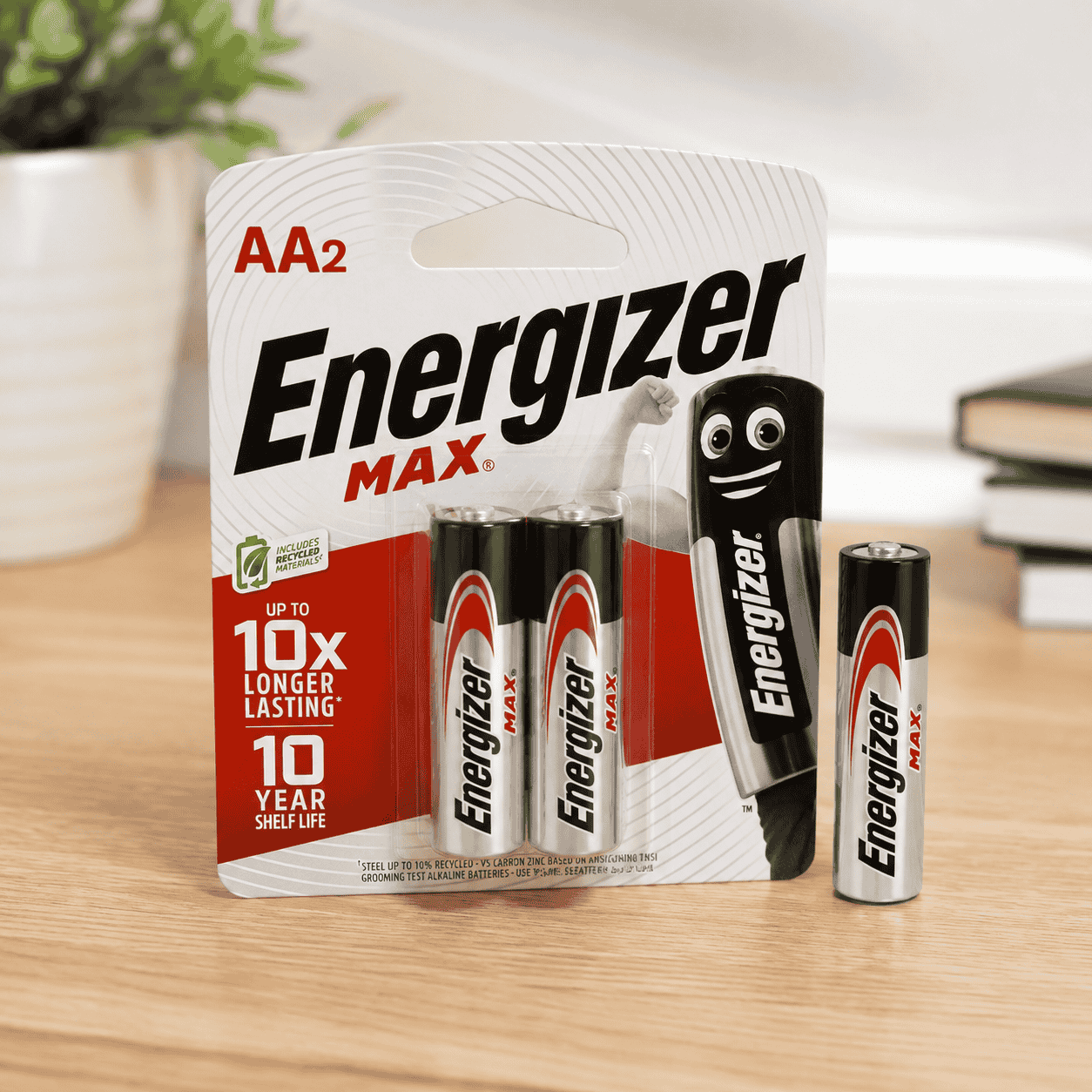 Pin Energizer Max E91 BP2 AA 1.5V vỉ 2 viên chính hãng