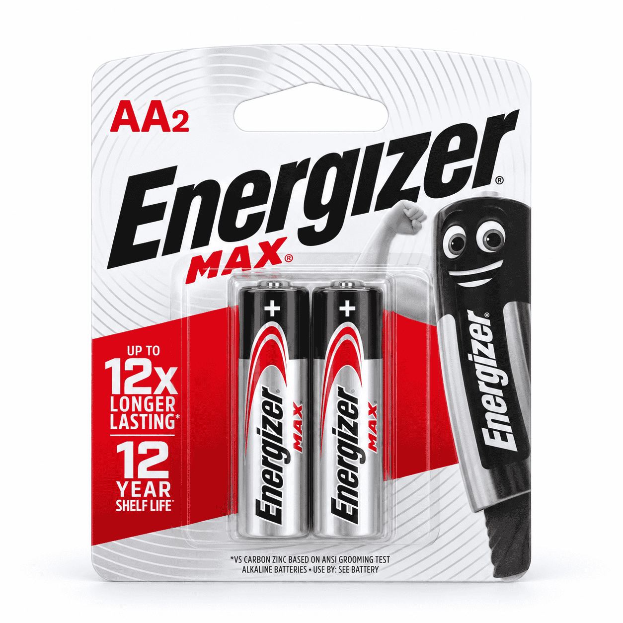 Pin Energizer Max E91 BP2 AA 1.5V vỉ 2 viên chính hãng
