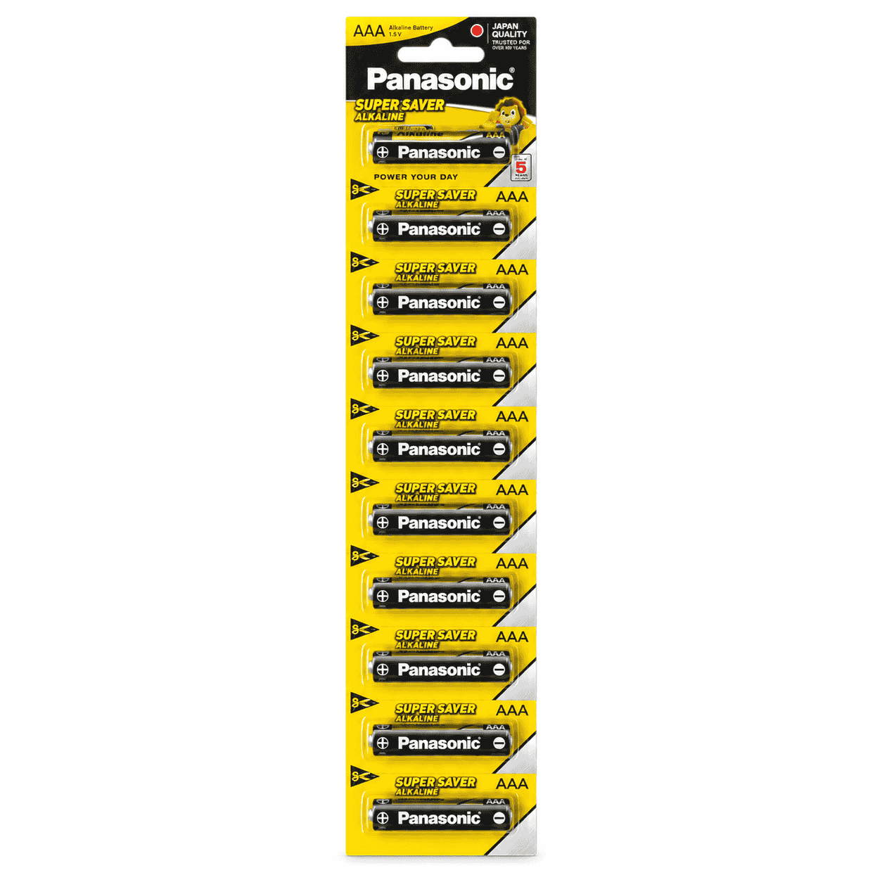 Pin Panasonic Super Saver Alkaline AAA vỉ 12 viên chính hãng