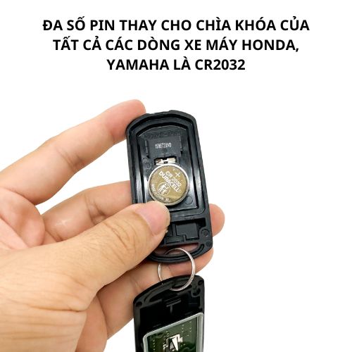 Pin CR2032 dùng cho smartkey Honda