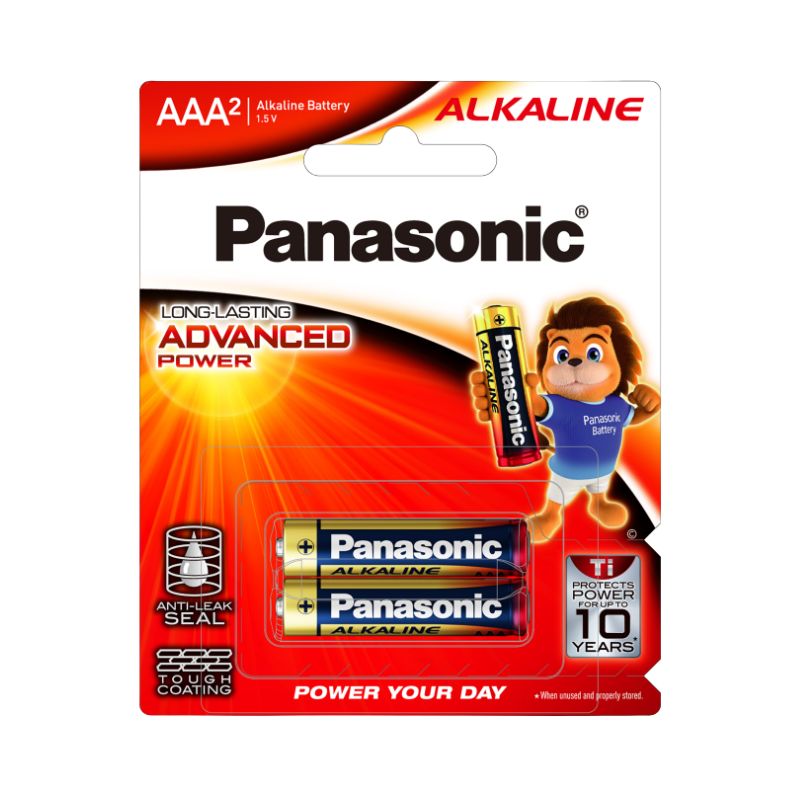 Pin Panasonic AAA LR03T 1.5V dùng cho remote điều khiển điều hòa chuột nhỏ