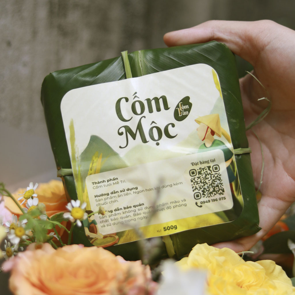 CỐM LÁ ME ( Cốm tươi) 500G