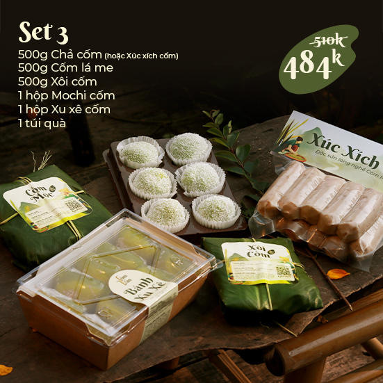 Set quà Cốm 3