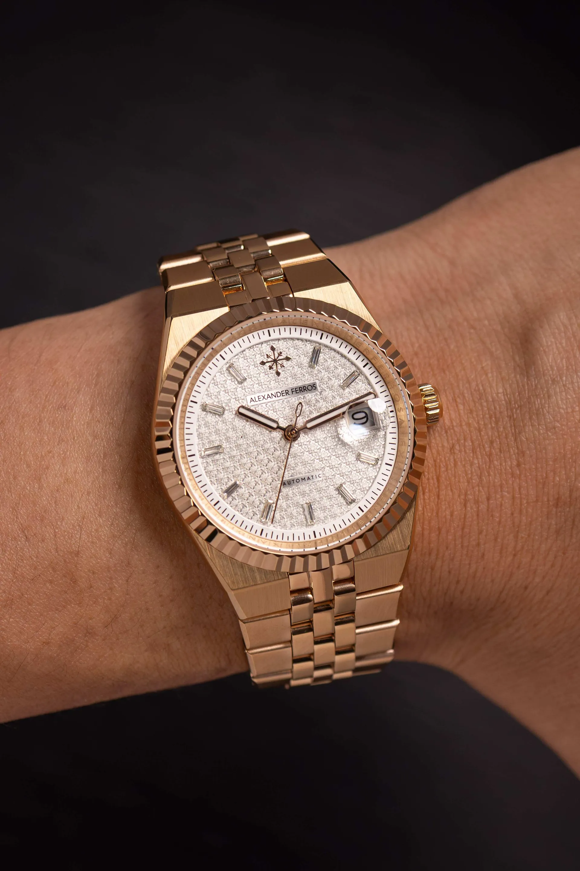 ĐỒNG HỒ NAM ALEXANDER FERROS AUTOMATIC 8272R/022