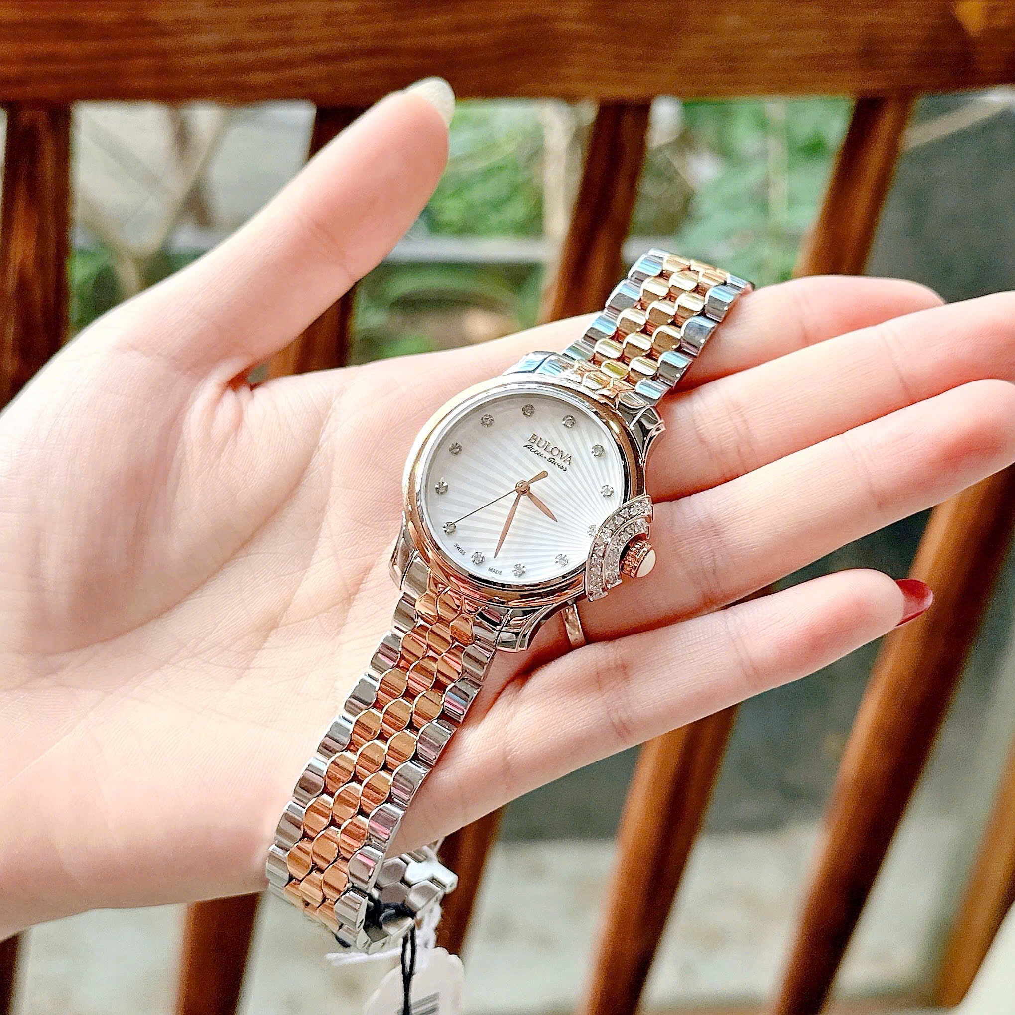 ĐỒNG HỒ NỮ BULOVA ACCUSWISS 65R164