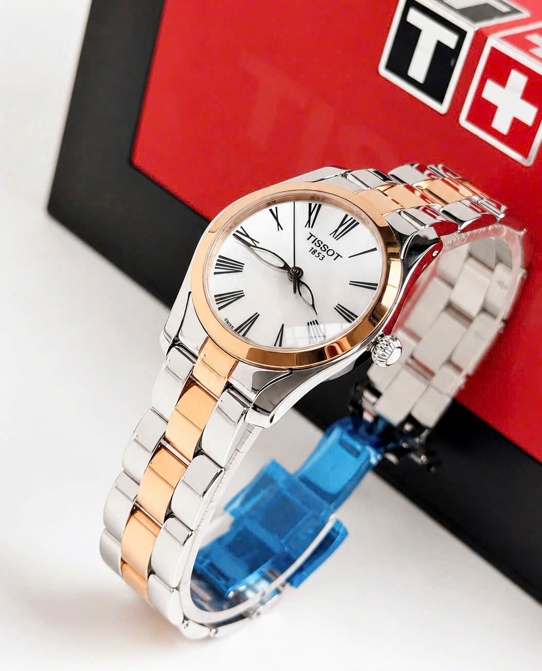 ĐỒNG HỒ NỮ TISSOT QUARTZ T-WAVE T112.210.22.113.01