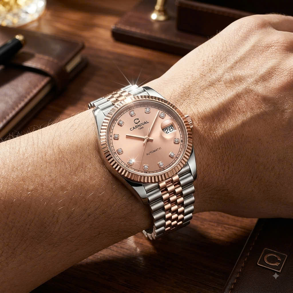 ĐỒNG HỒ NAM CARNIVAL AUTOMATIC 8250G-CH-NN