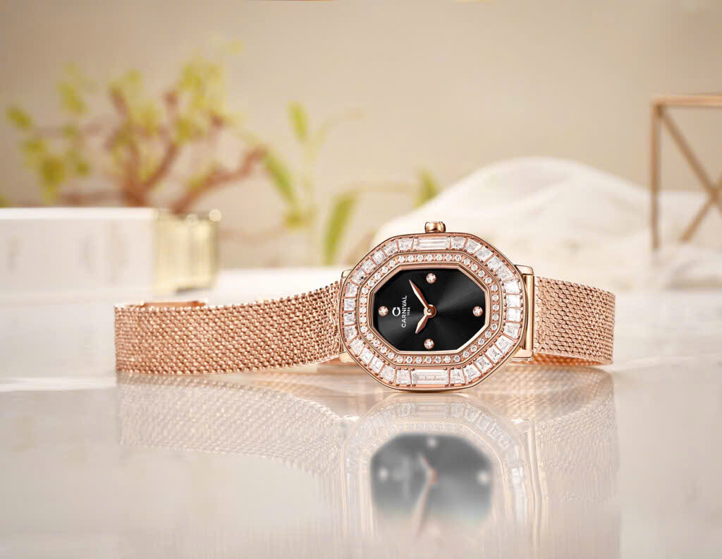 ĐỒNG HỒ NỮ CARNIVAL QUARTZ 8237L-VH-D