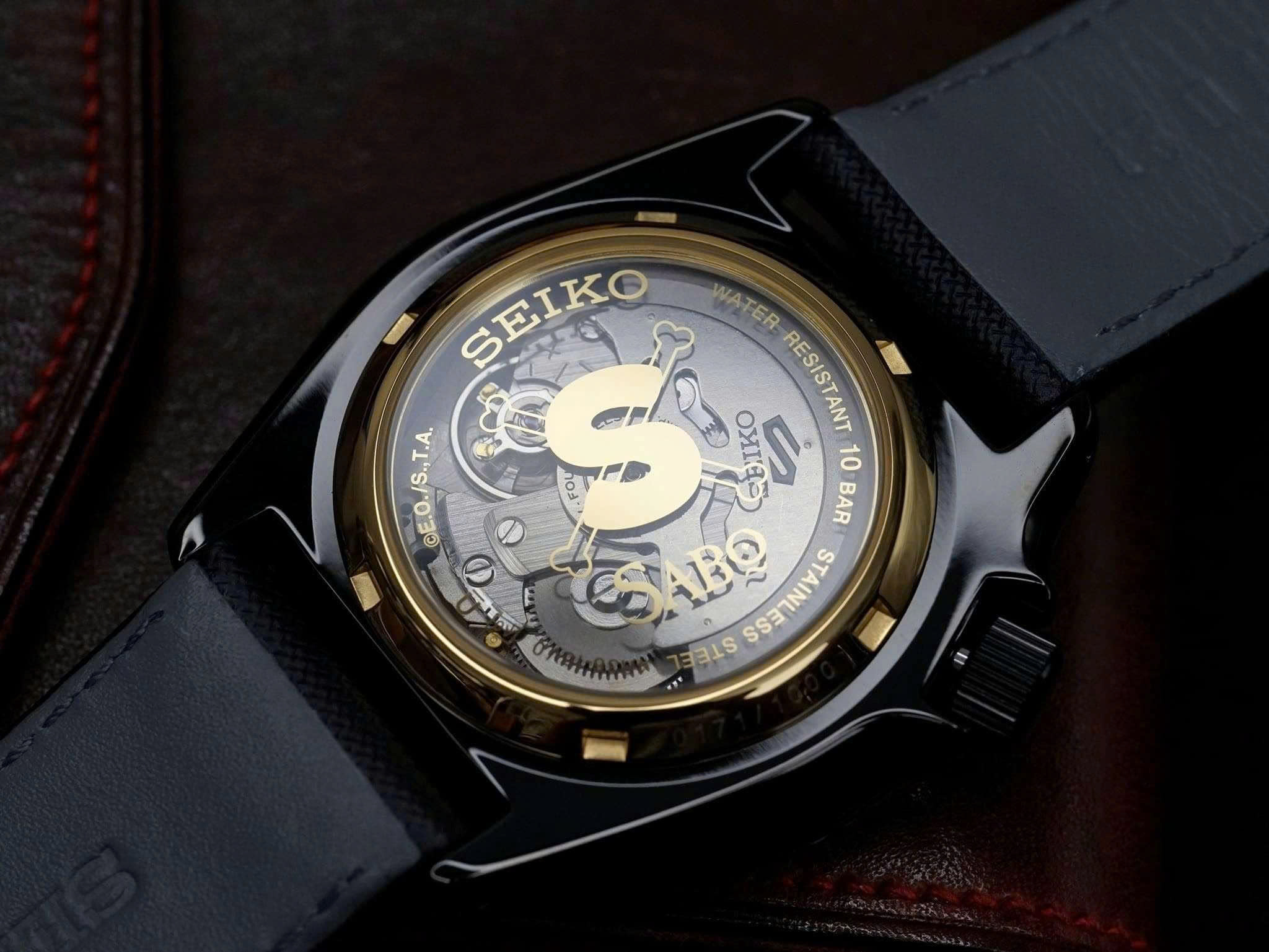 ĐỒNG HỒ NAM SEIKO 5 AUTOMATIC SPORTS  SRPH05K1X "One Piece" SABO Limited