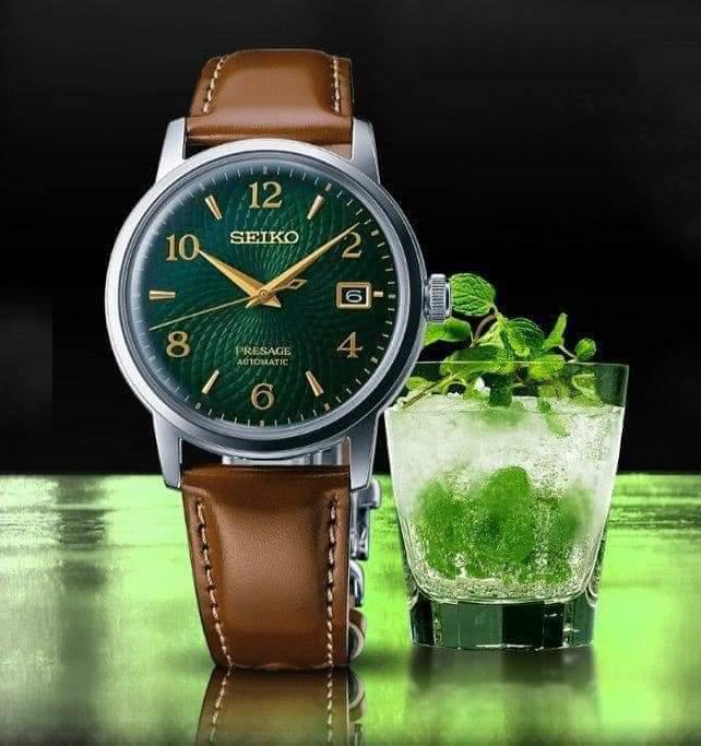 SEIKO PRESAGE COCKTAIL GREEN AUTOMATIC SARY167