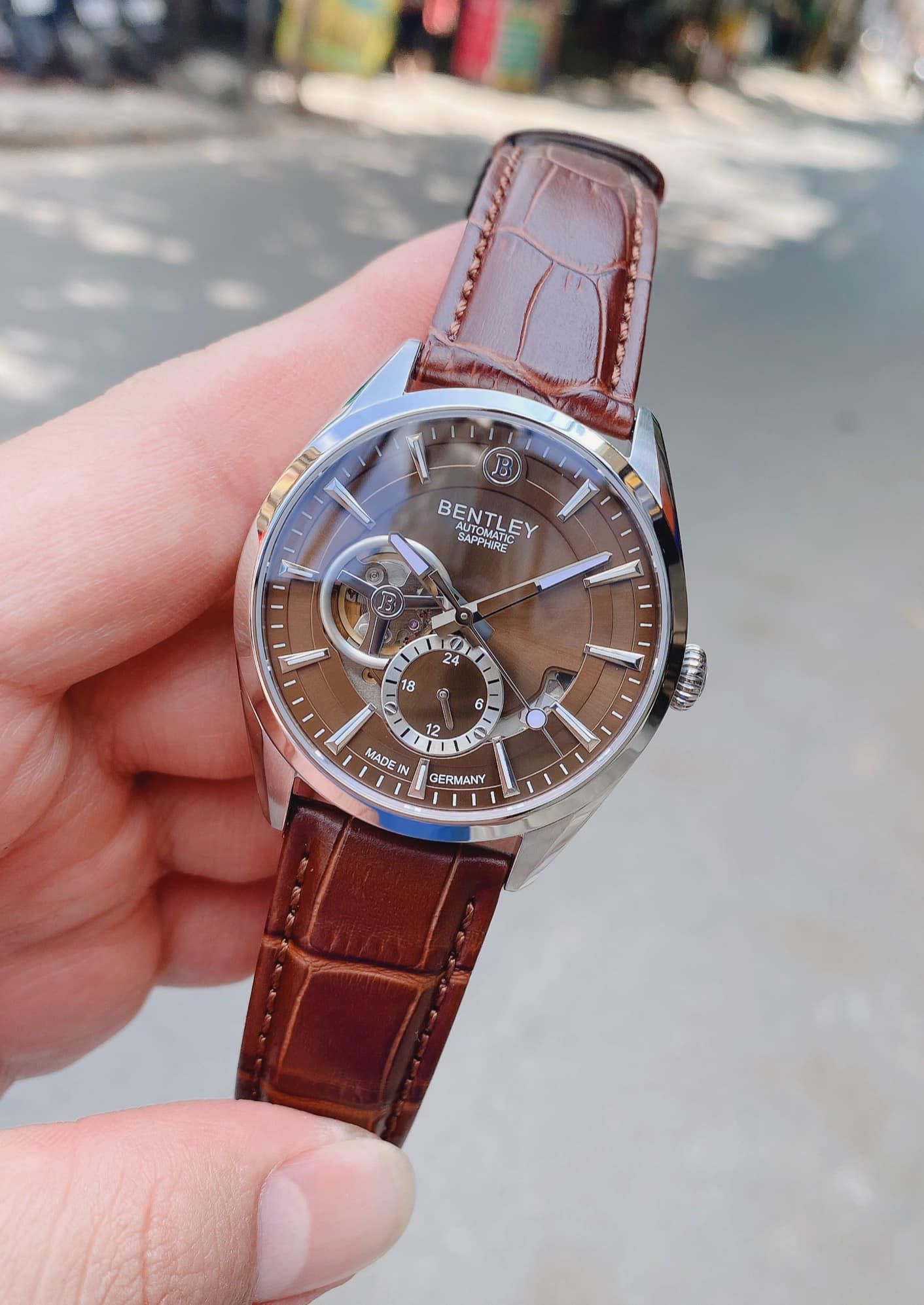 ĐỒNG HỒ NAM BENTLEY AUTOMATIC BL1831-25MWDD