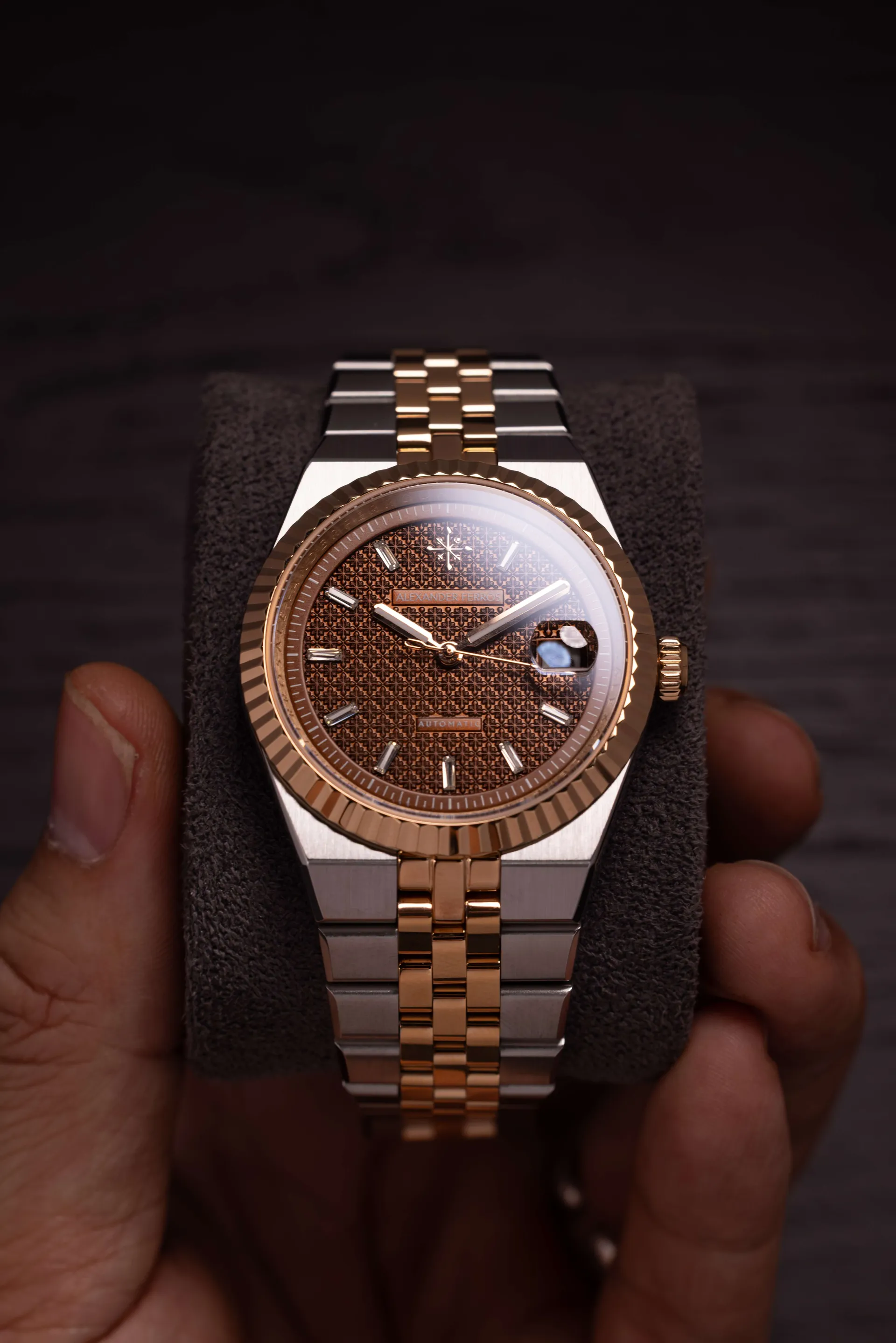 ĐỒNG HỒ NAM ALEXANDER FERROS AUTOMATIC 8272D/082