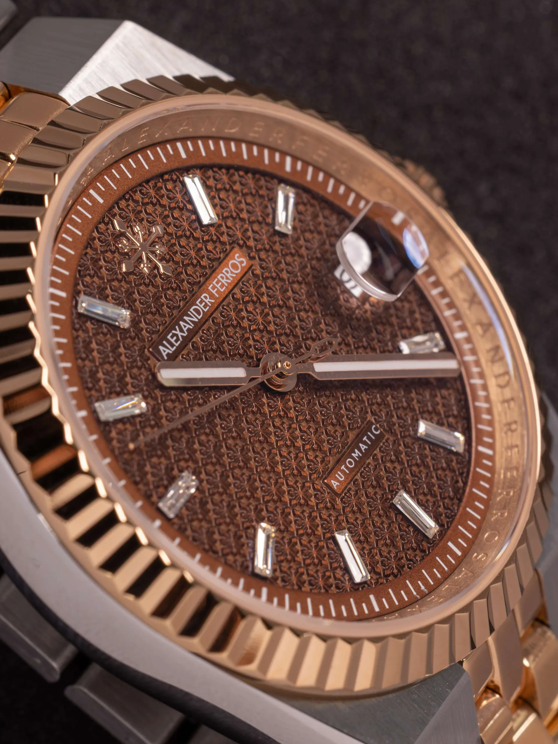 ĐỒNG HỒ NAM ALEXANDER FERROS AUTOMATIC 8272D/082