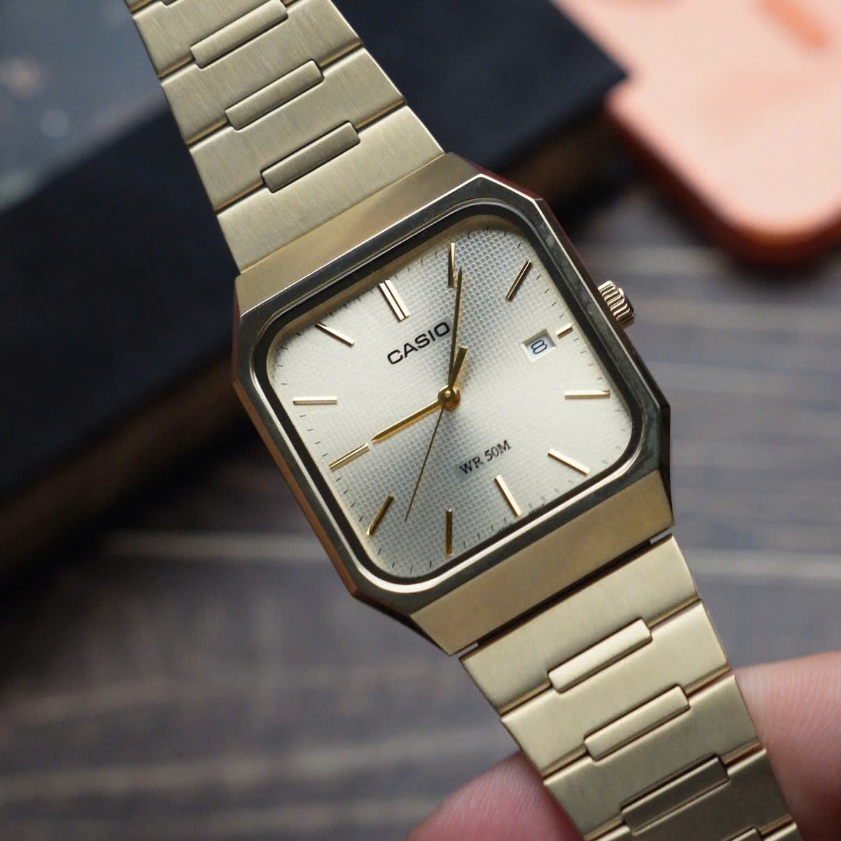 ĐỒNG HỒ NAM CASIO QUARTZ MTP-B185G-9AVDF