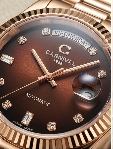 ĐỒNG HỒ NAM CARNIVAL AUTOMATIC 8239G-VH-N