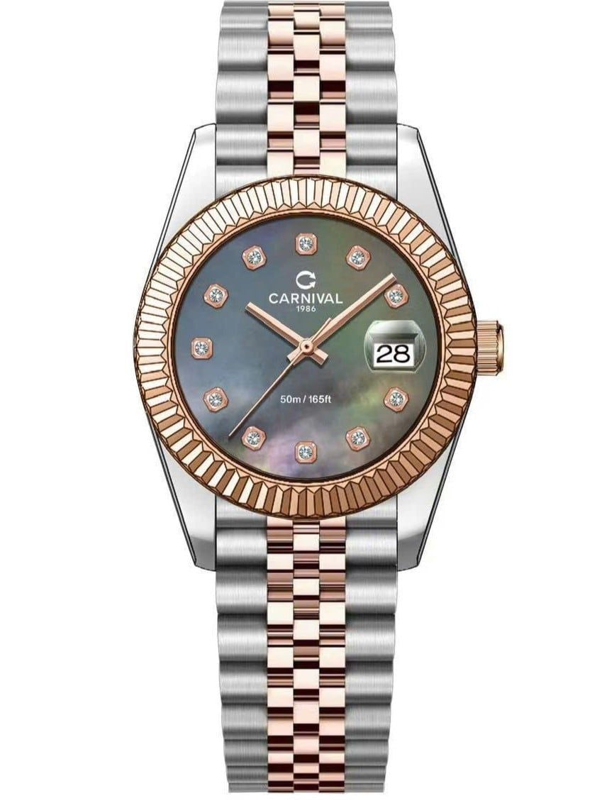 ĐỒNG HỒ NỮ CARNIVAL QUARTZ 8250L-CH-DK