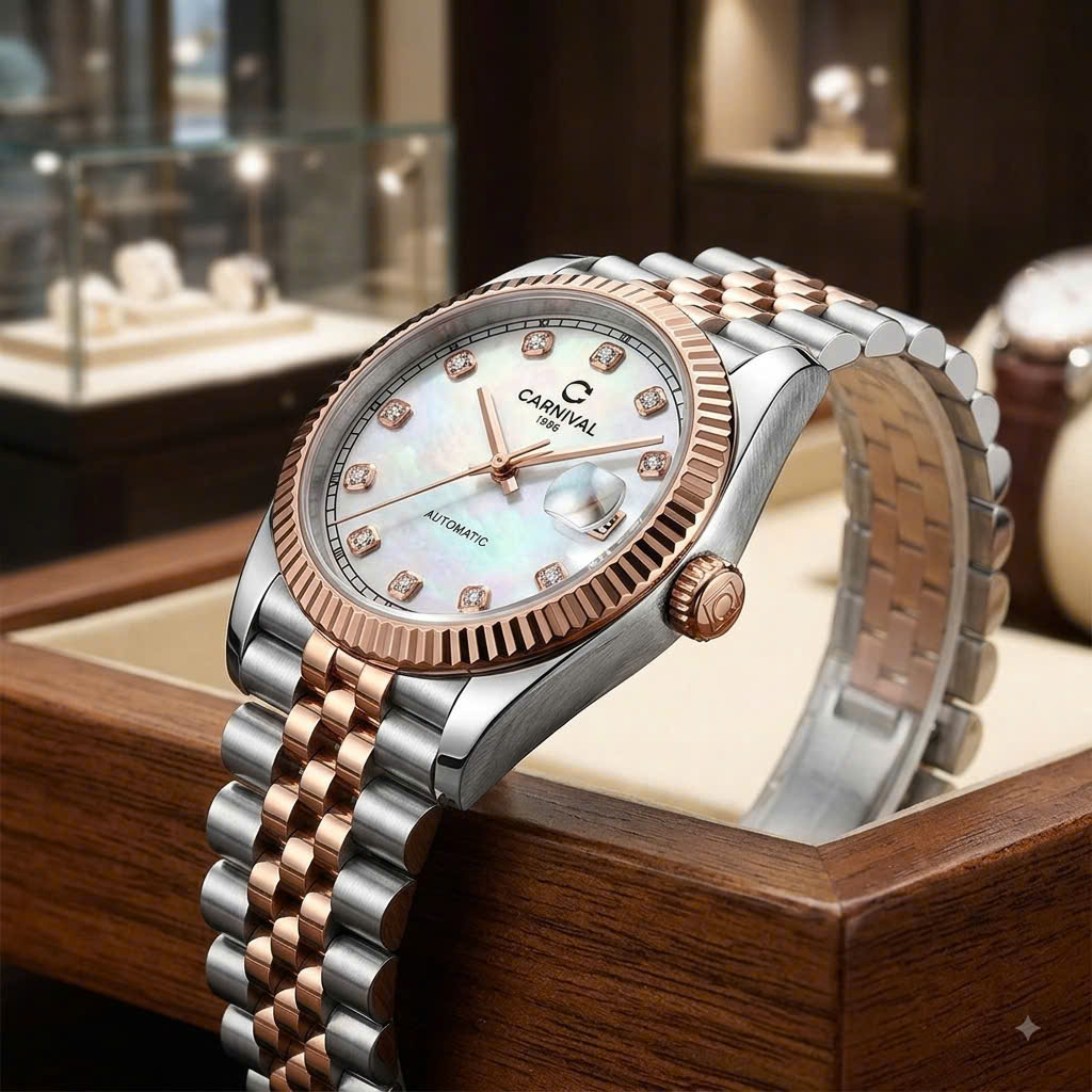 ĐỒNG HỒ NAM CARNIVAL AUTOMATIC 8250G-CH-TK
