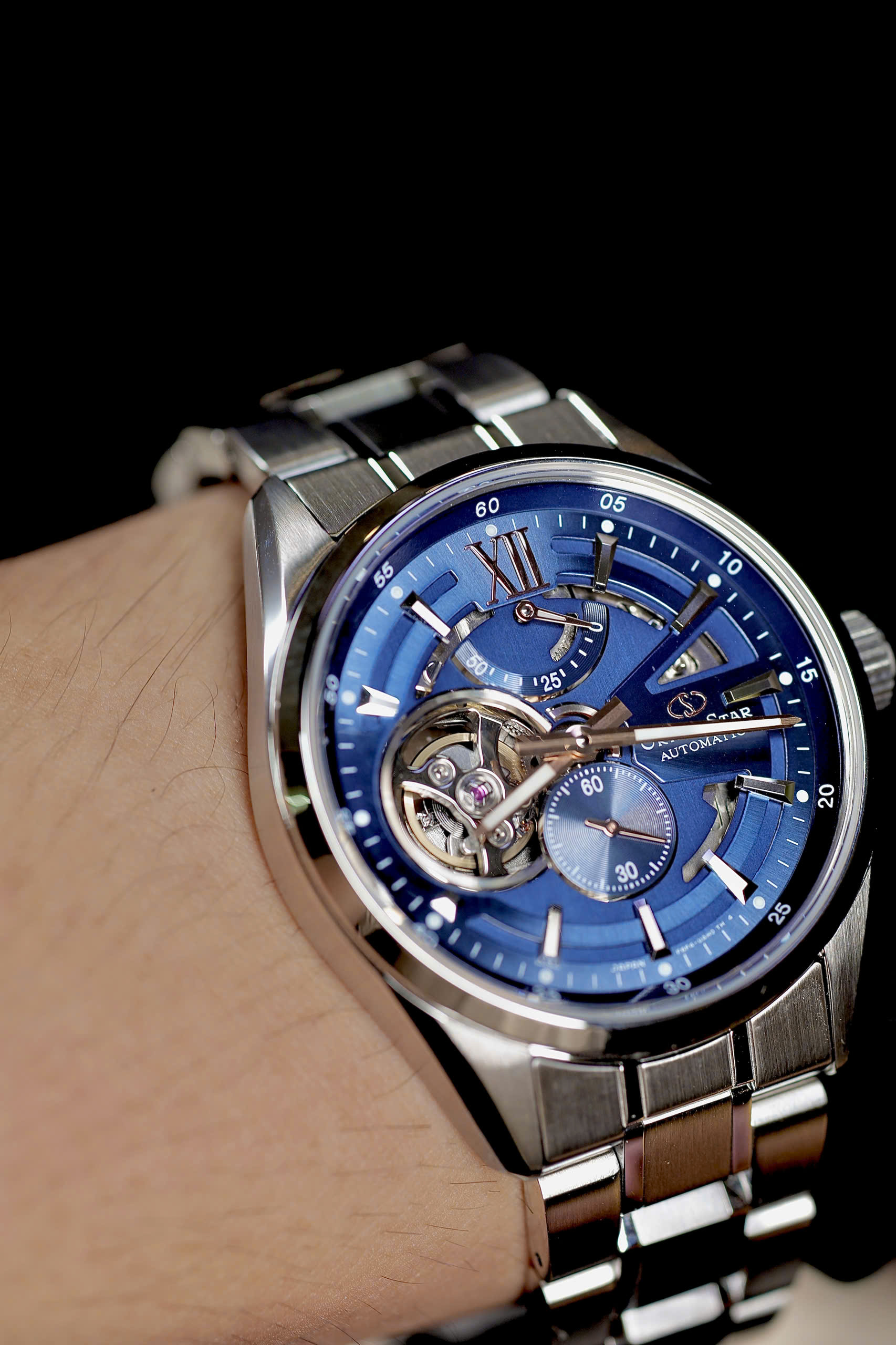 ĐỒNG HỒ NAM ORIENT STAR AUTOMATIC JOKER MODERN SKELETON RE-AV0134E00B (RK-AV0134E)