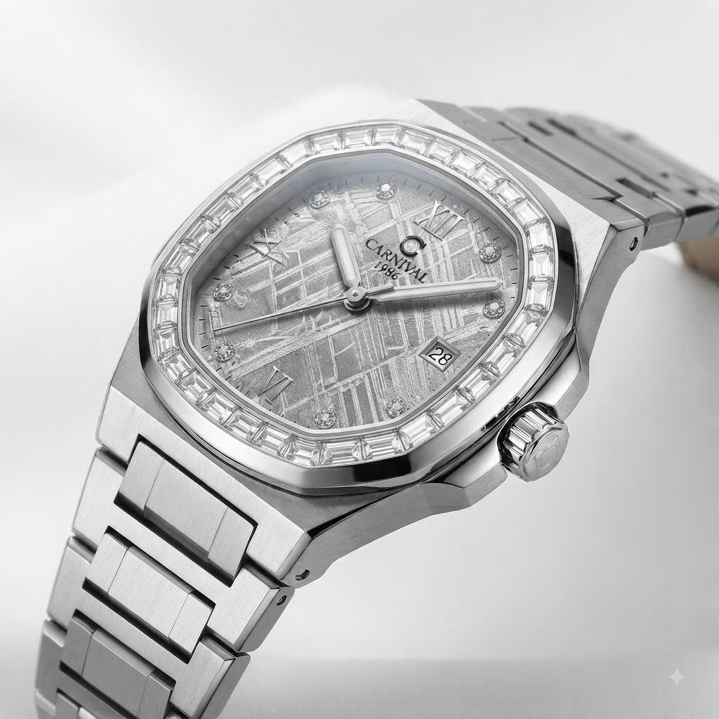 ĐỒNG HỒ NỮ CARNIVAL QUARTZ 8160L2-VT-TT