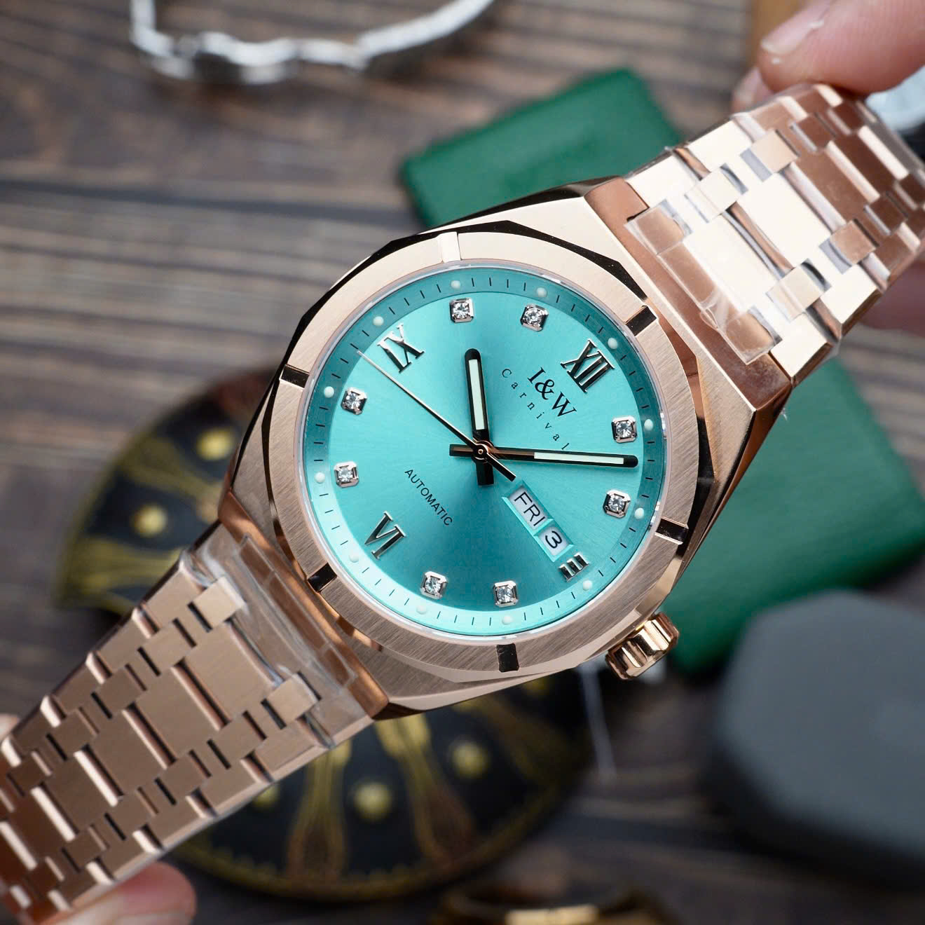 ĐỒNG HỒ NAM AUTOMATIC I&W CARNIVAL IW751G-T12