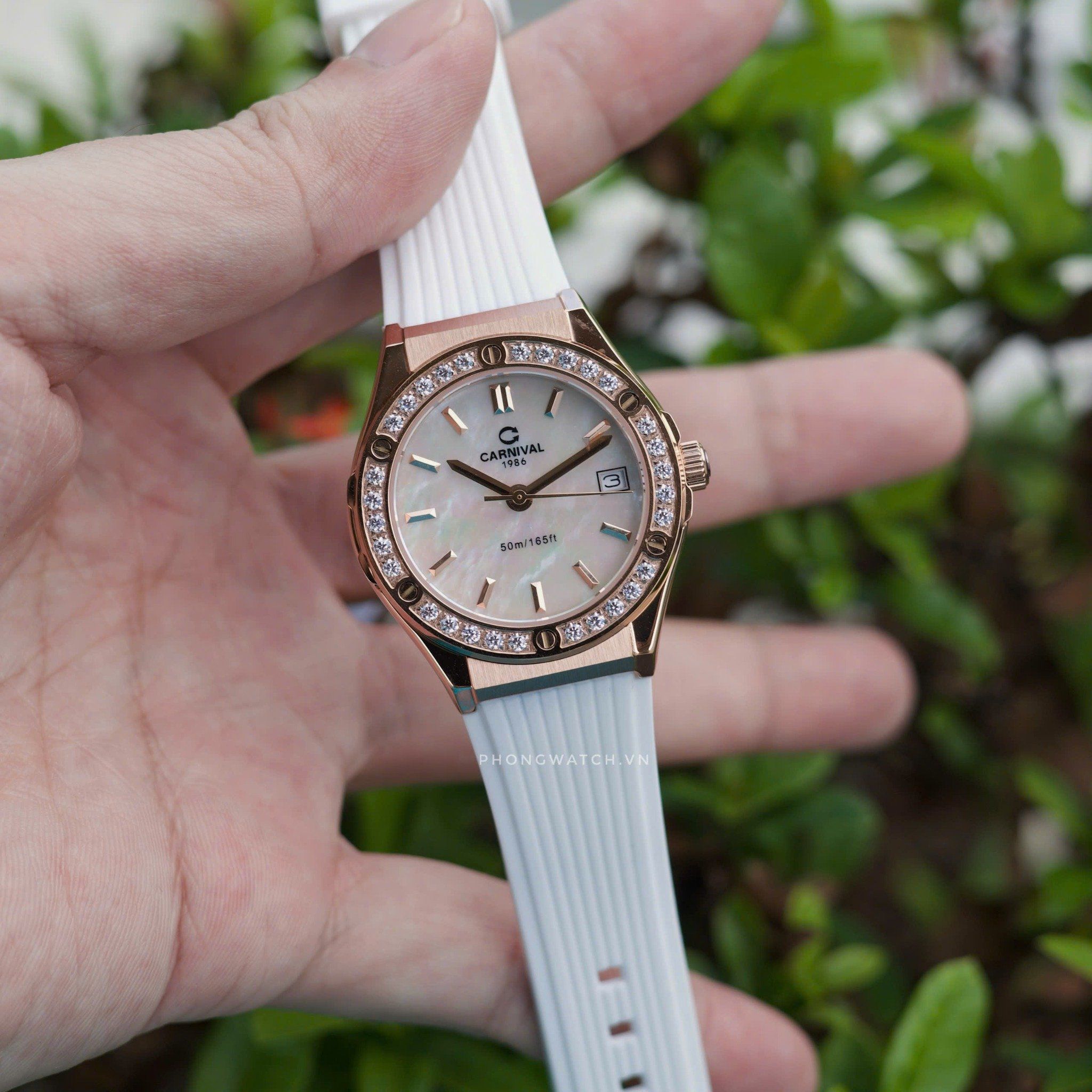 ĐỒNG HỒ NỮ CARNIVAL QUARTZ 8168L2-VH-DCS-TK1