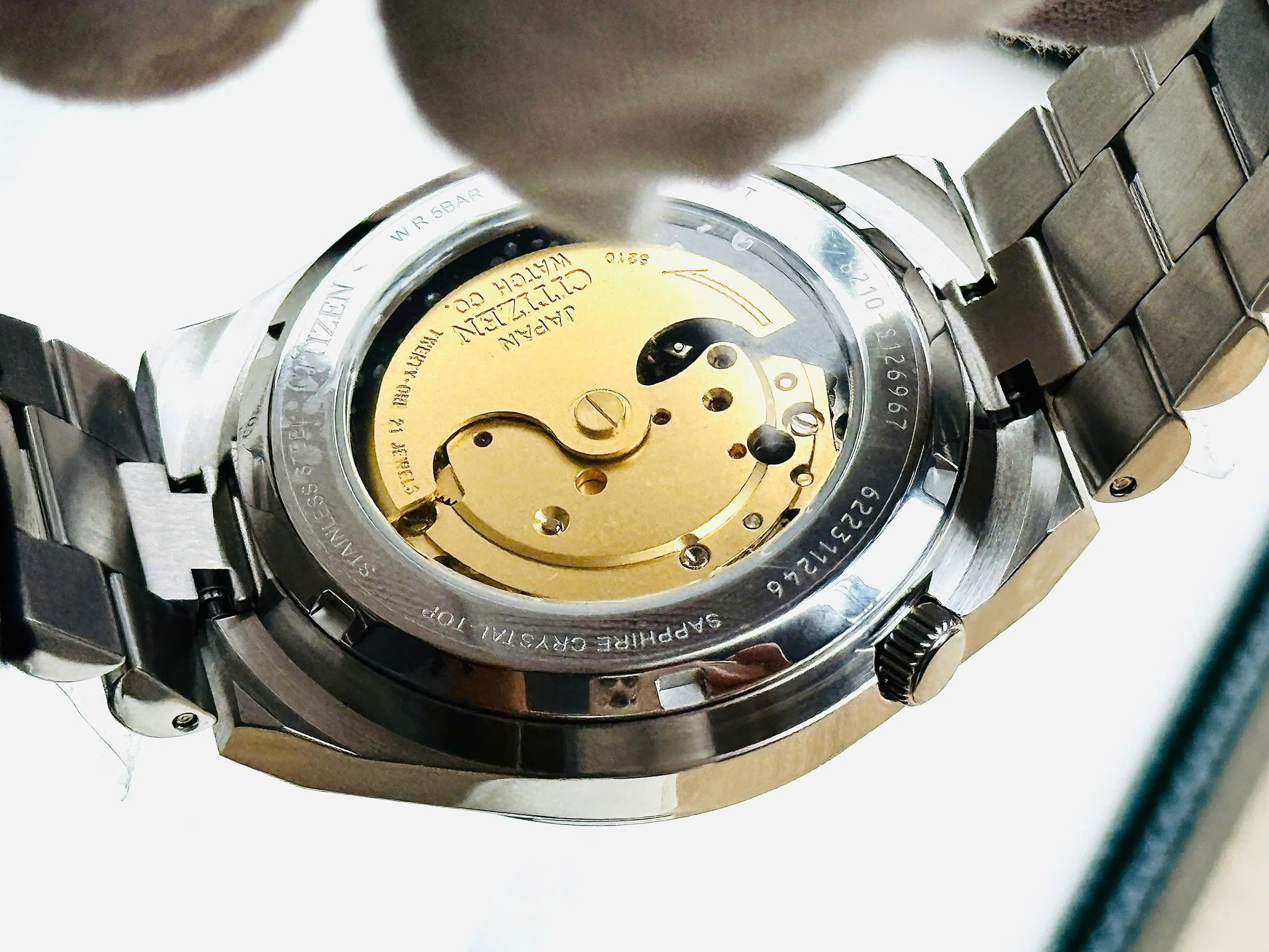 ĐỒNG HỒ NAM CITIZEN TSUYOSA AUTOMATIC BLACK NJ0150-81E