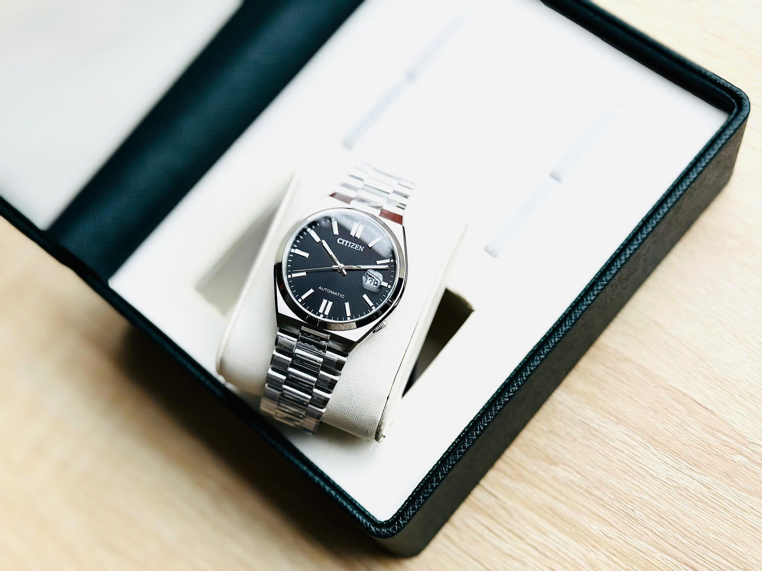 ĐỒNG HỒ NAM CITIZEN TSUYOSA AUTOMATIC BLACK NJ0150-81E