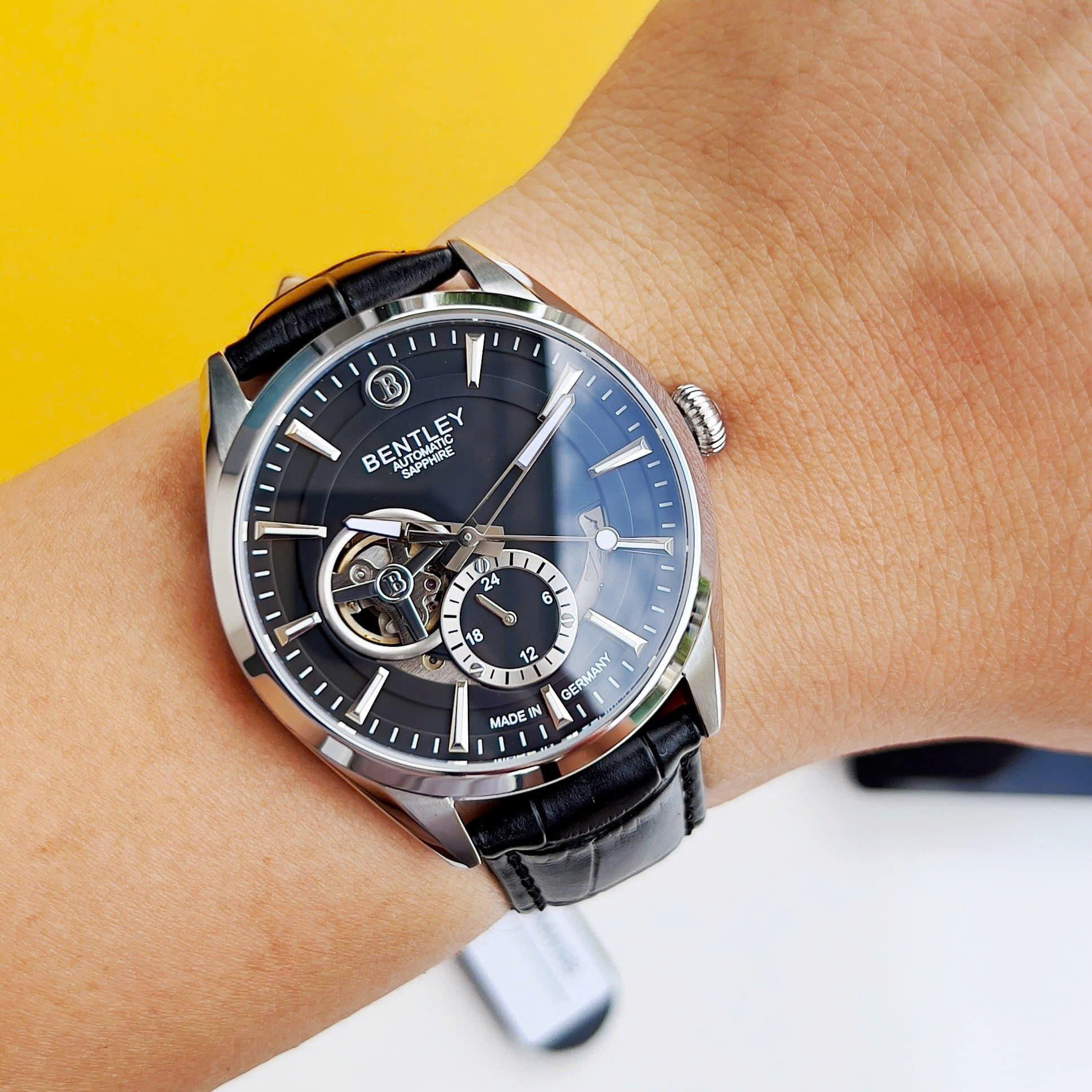 ĐỒNG HỒ NAM BENTLEY BL1831-25MWBB AUTOMATIC