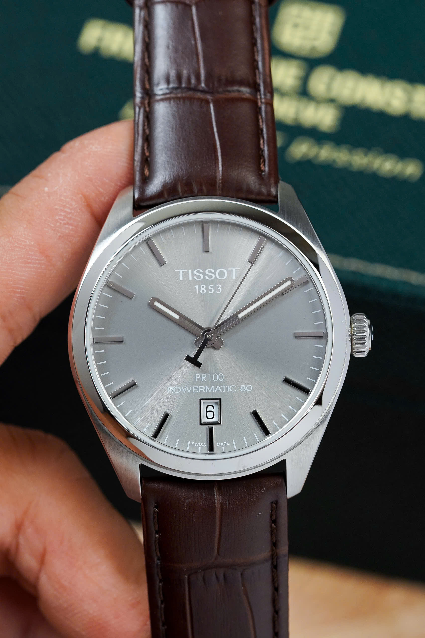 ĐỒNG HỒ NAM TISSOT AUTOMATIC PR100 T101.407.16.071.00