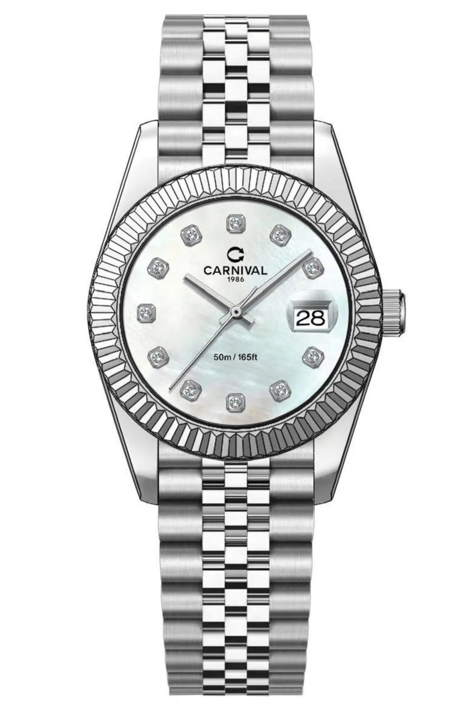 ĐỒNG HỒ NỮ CARNIVAL QUARTZ 8250L-VT-TK