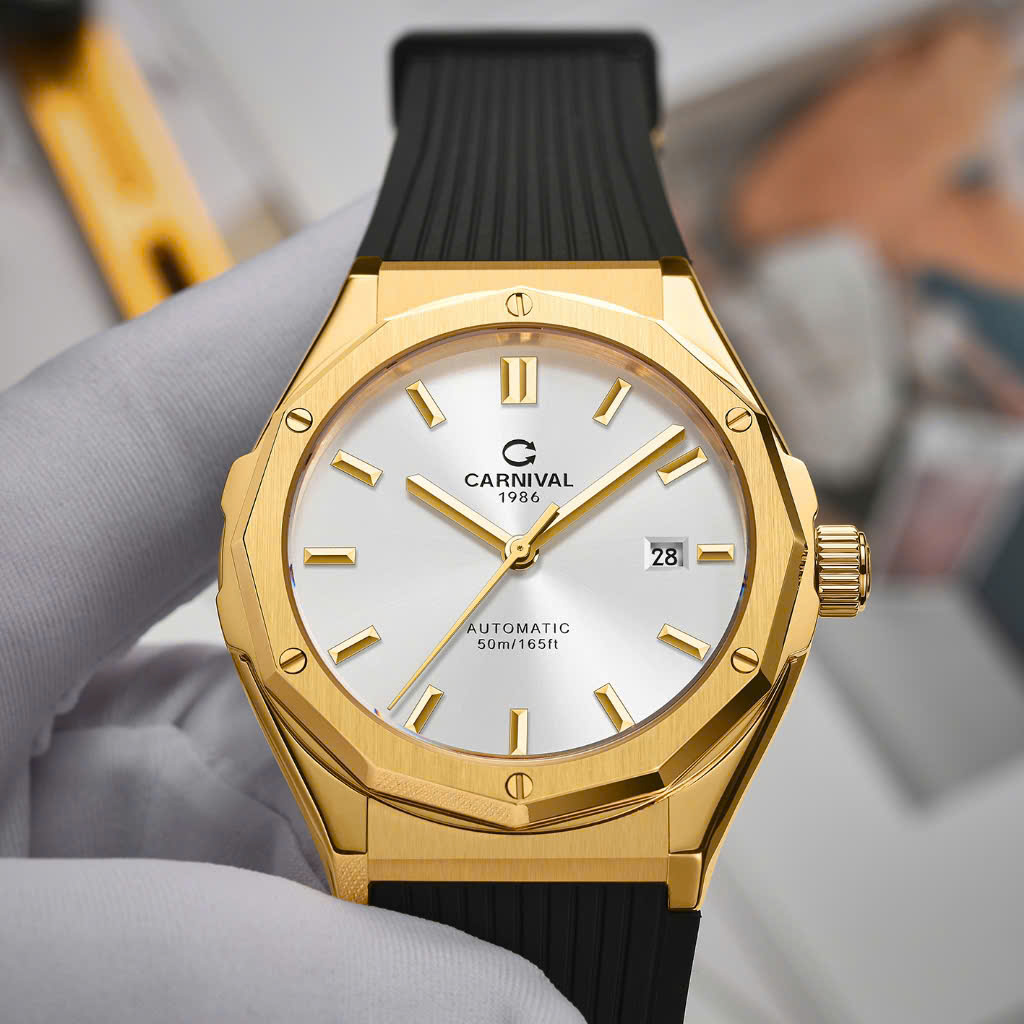 ĐỒNG HỒ NAM CARNIVAL AUTOMATIC 8168G-VV-DCS-T