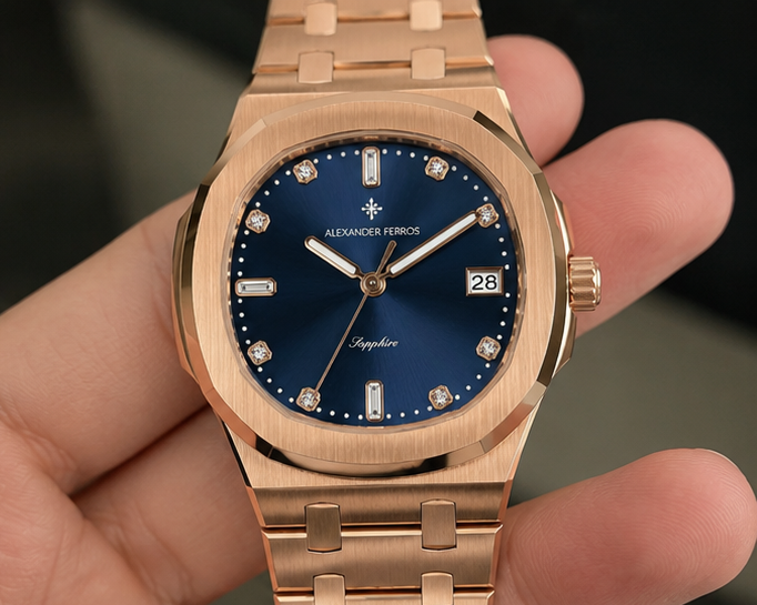 ĐỒNG HỒ NAM ALEXANDER FERROS QUARTZ 6332R/05