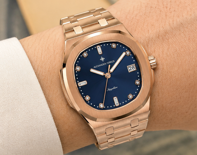 ĐỒNG HỒ NAM ALEXANDER FERROS QUARTZ 6332R/05