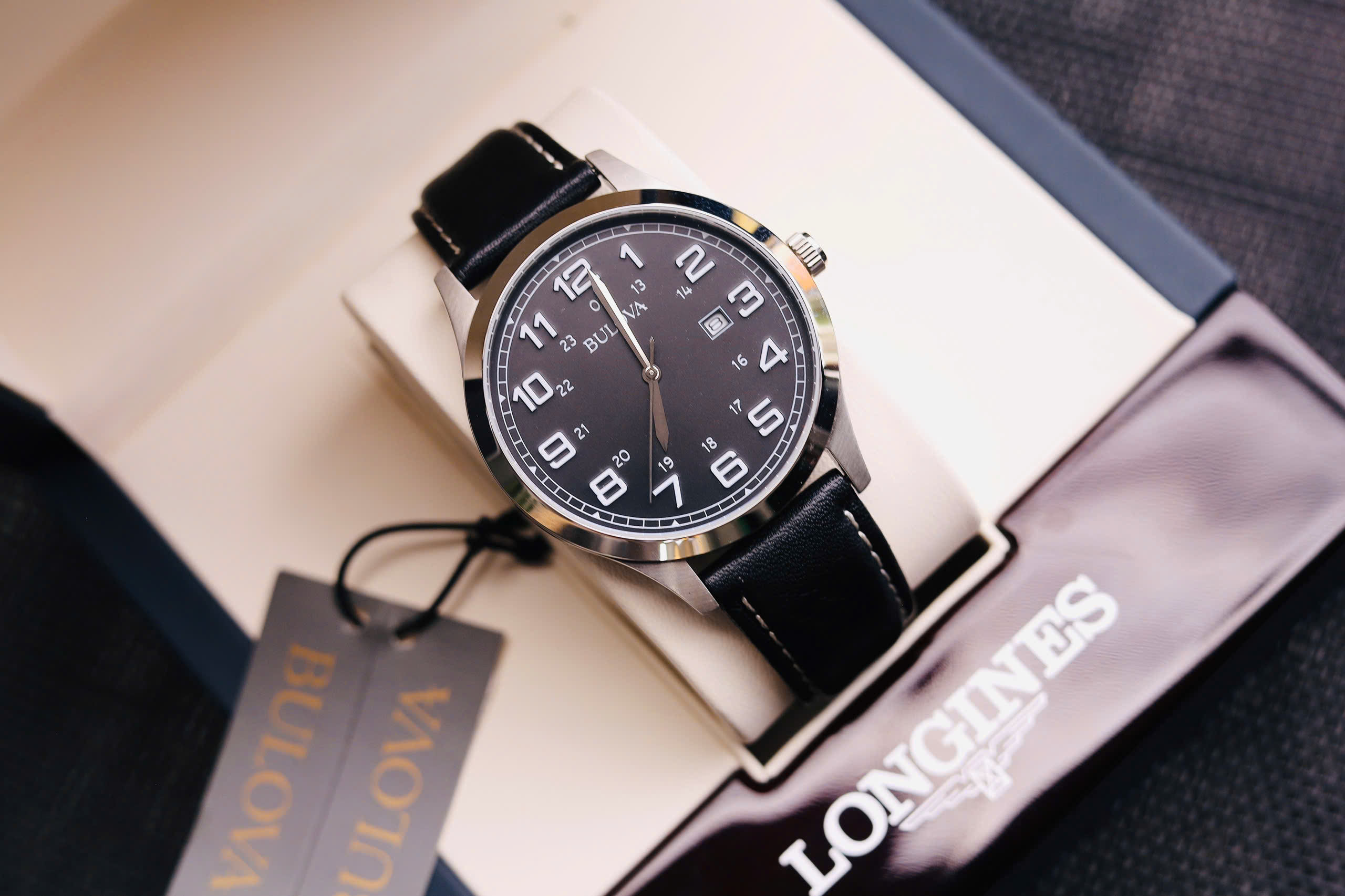 ĐỒNG HỒ NAM BULOVA BULOVA QUARTZ 96B276